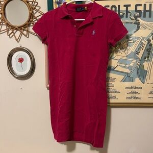 Polo by Ralph Lauren Women's Red Polo Dress